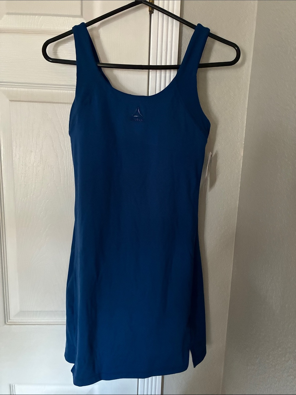Reebok Women's Sleeveless Athletic Mini Dress in Teal Blue